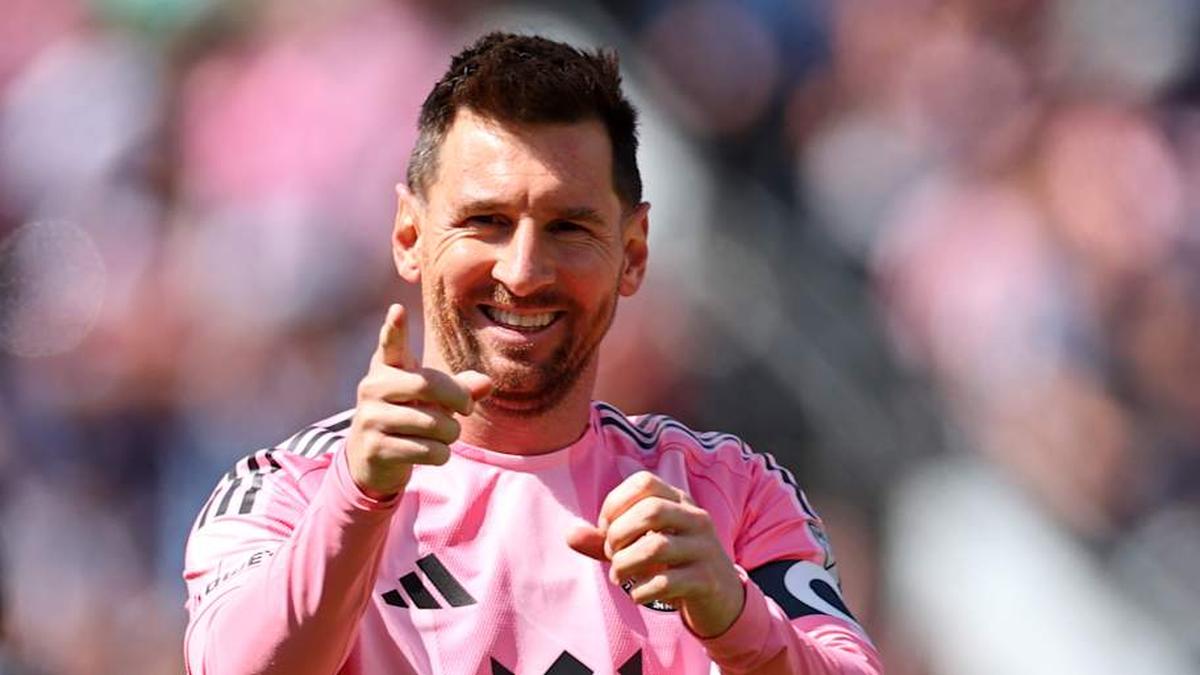 Lionel Messi has yet to commit to the 2026 World Cup. | Jamie Schwaberow/MLS/Getty Images 