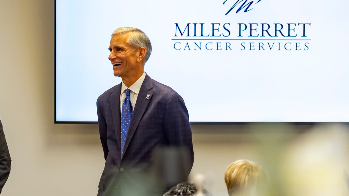 Miles Perret turns Acadiana pink to support local cancer patients