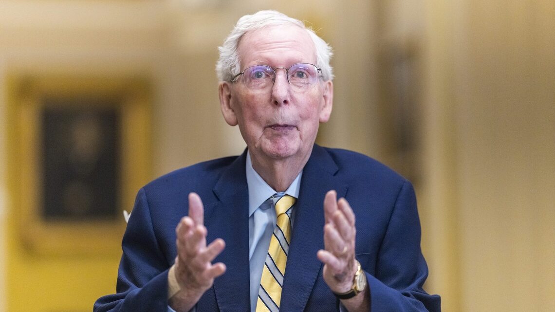 Sen. Mitch McConnell Reappears for 1st Time Since Months-Long Hospitalization 