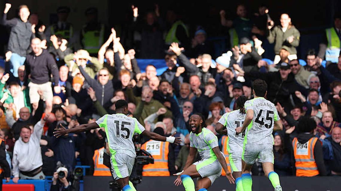  Man City no longer need to dominate for 90 minutes to leave their mark. | Adrian Dennis/AFP/Getty Images 