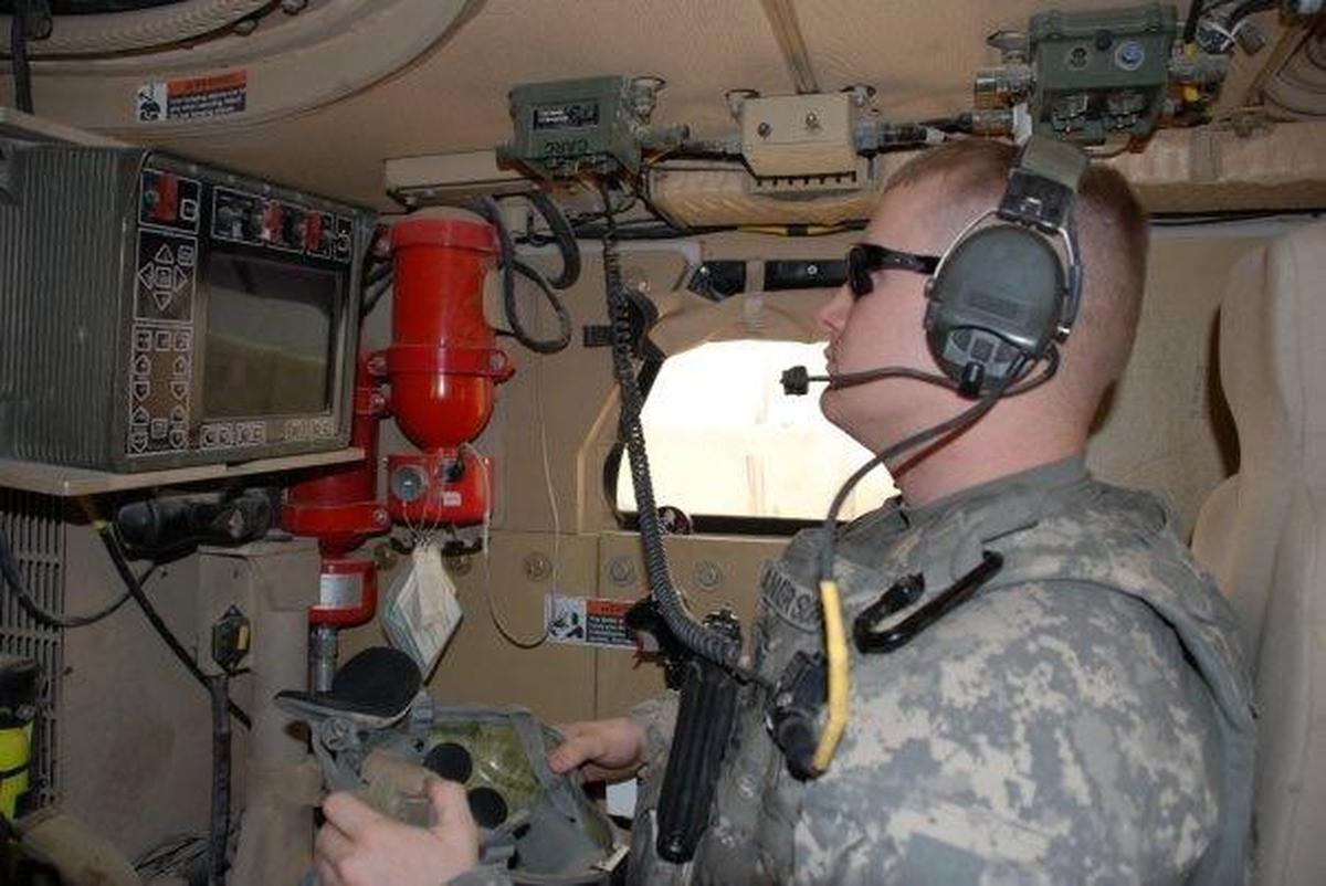  Jason Anderson, an Army veteran, said one of the reasons he enjoyed working at VA was the number of other veterans who also work there. (Photo courtesy of Jason Anderson) 