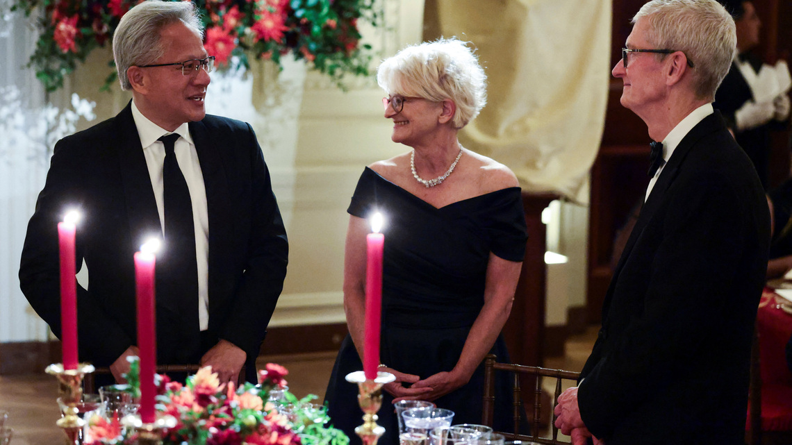 Trump-Xi state dinner guest list includes SpaceX's Musk, Nvidia's Huang and LVMH's Arnault 