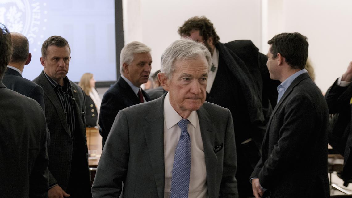 Powell Says He Will Stay on as Fed Governor After Term as Chair Ends 