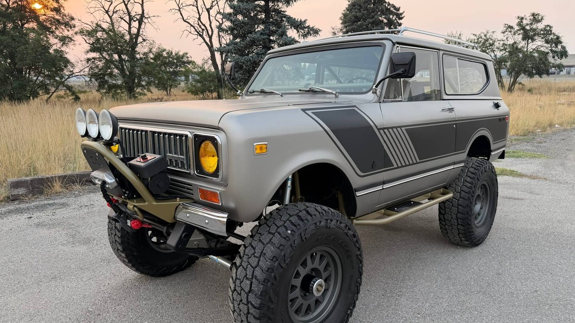 1975 International Harvester Scout II for Sale With 24,000 Miles Shown 