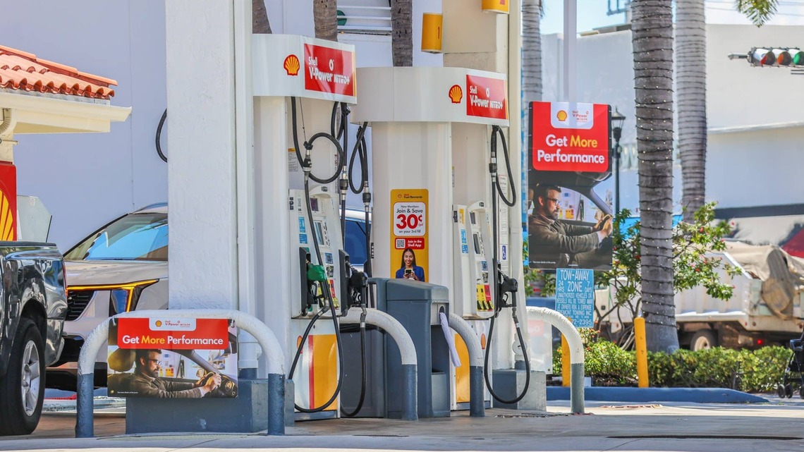 Gas prices rise as Strait of Hormuz blockade goes into effect