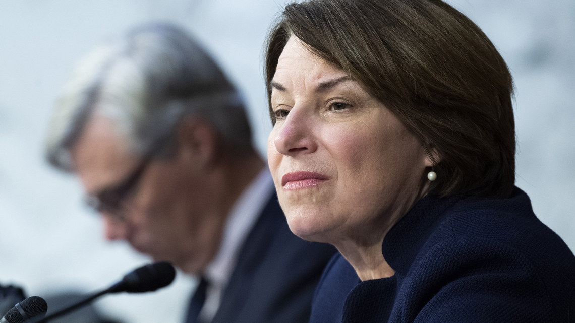 What happens to Amy Klobuchar's Senate seat if she is elected governor? 
