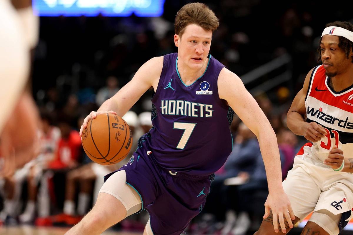 Kon Knueppel's projected scoring and shooting volume growth makes him a priority mid-round fantasy basketball target. Daniel Kucin Jr.-Imagn Images