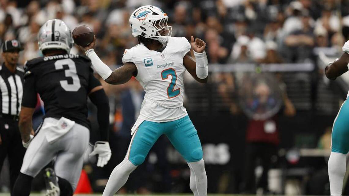 Dolphins-Raiders Week 1 Halftime Observations