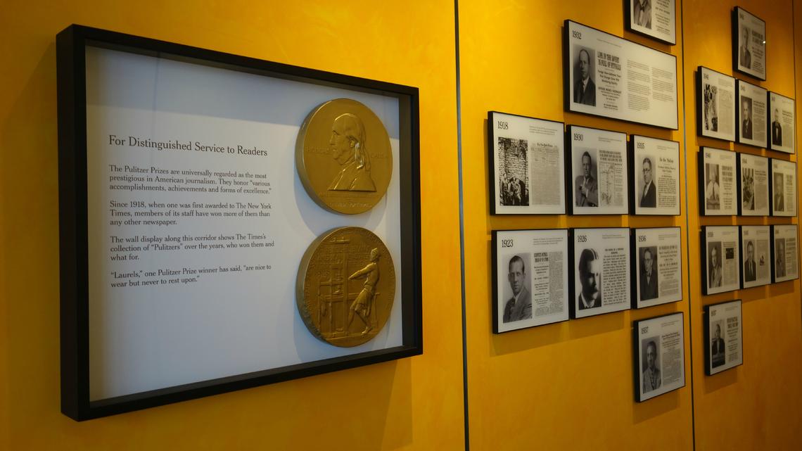 Pulitzers go to Washington Post, NY Times, Bloomberg and others 