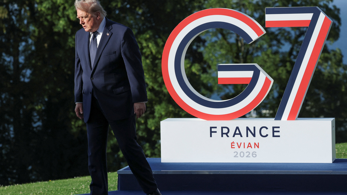 After taking Iran deal to G7 summit, Trump eyes ending Ukraine war