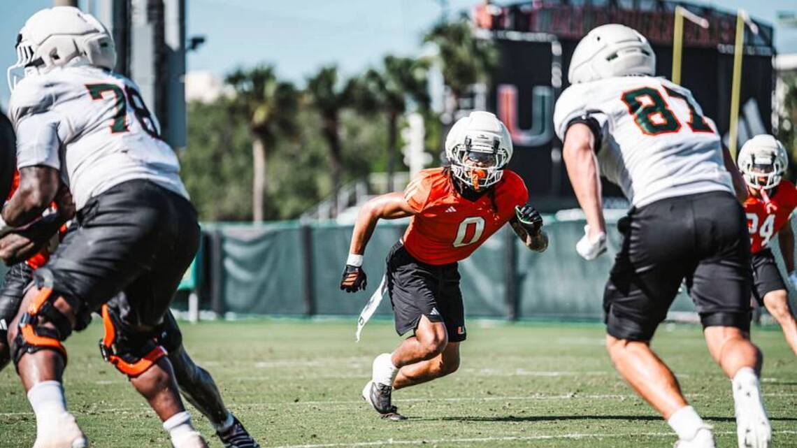 'It's Like World War III': Miami's Receiver and Secondary Battles Sparks a Love of War