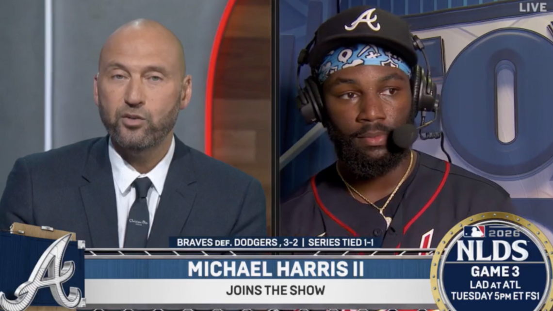 Derek Jeter Embarrassed Himself With His 'Ridiculous' Postgame Question To Braves Star Michael Harris II After Game 2 Win vs. Dodgers 