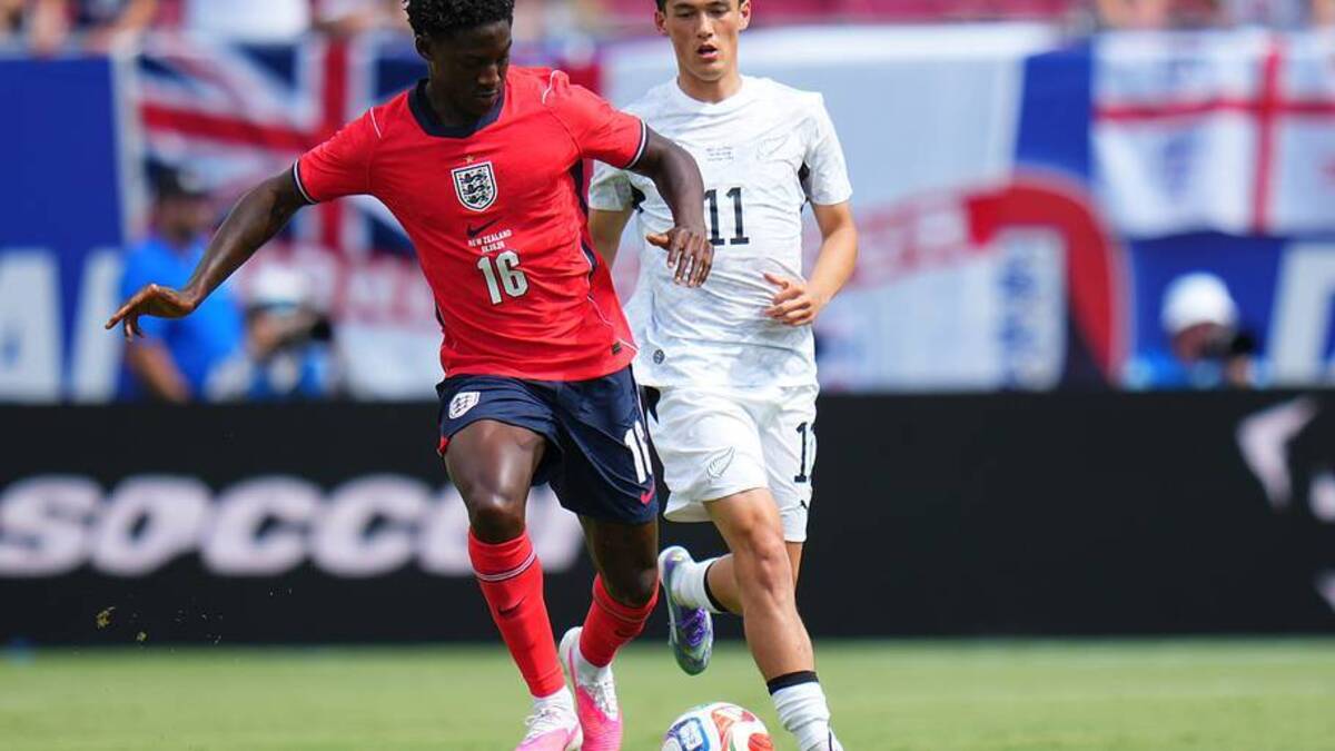  Kobbie Mainoo was solid against New Zealand. | Rich Storry/Getty Images 