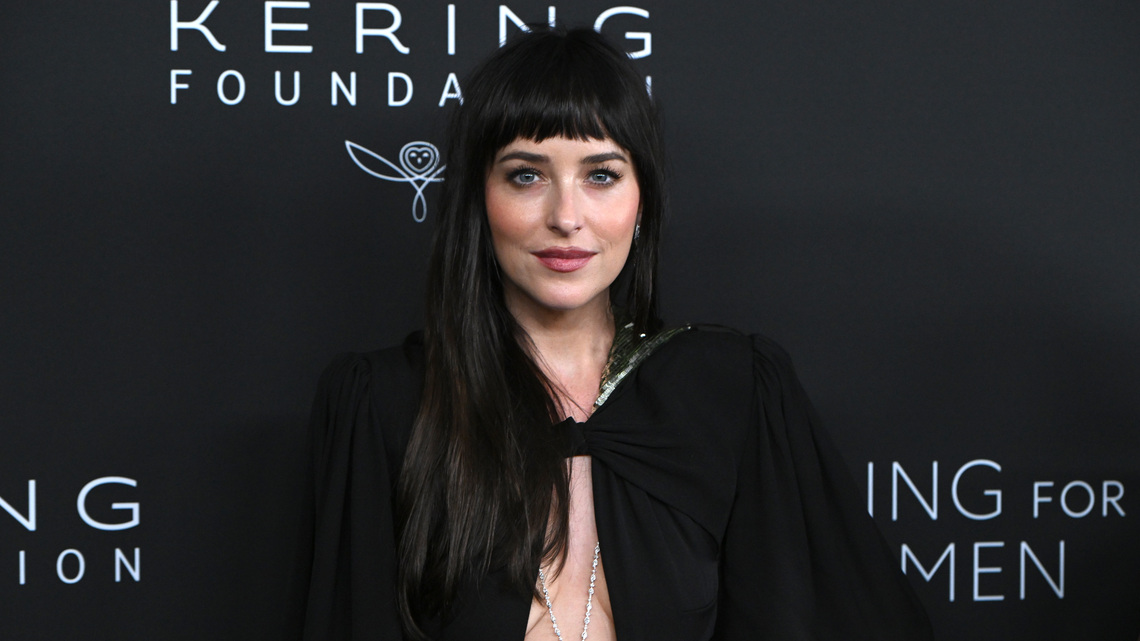 Dakota Johnson's Tailored-Looking Jeans Are Making Us Reconsider Wide Legs 