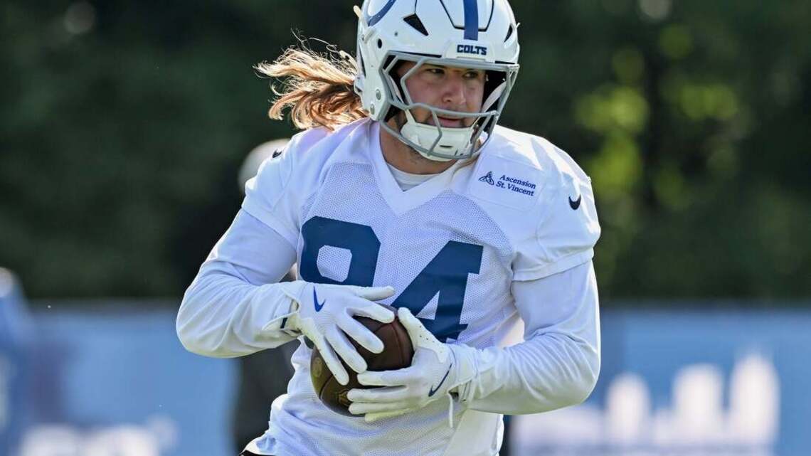 Report: Colts TE Tyler Warren (groin) to miss one week 