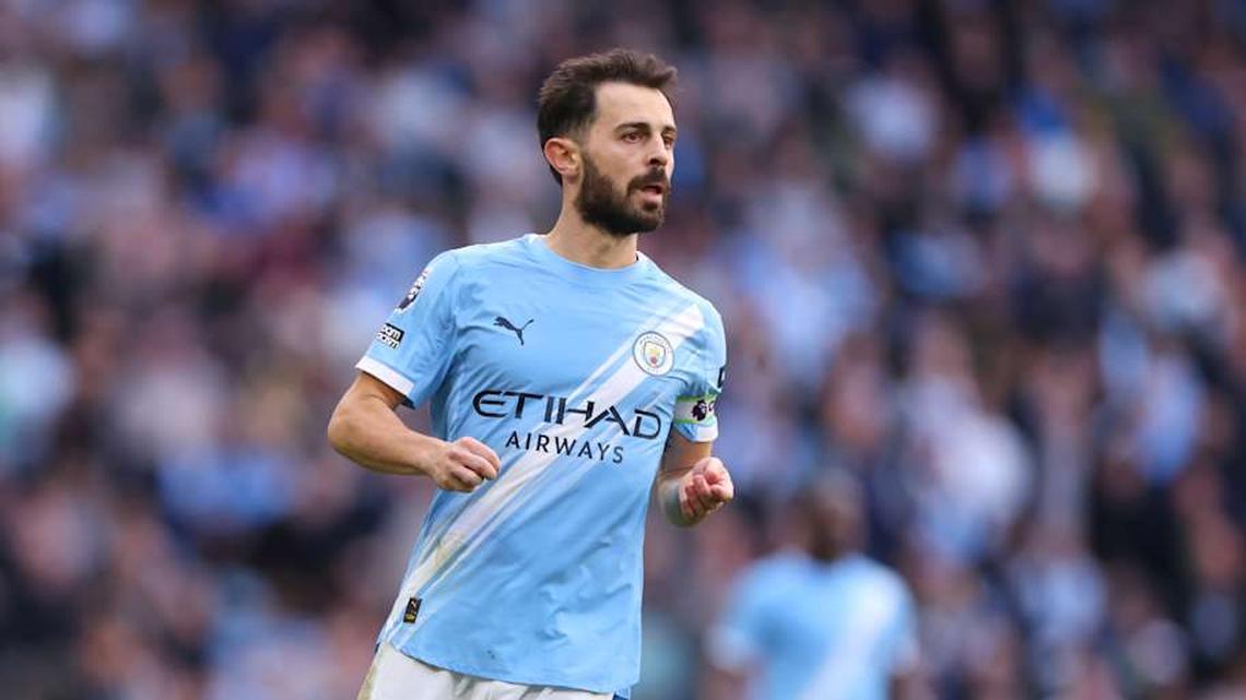  Bernardo Silva will join a new club this summer. | Catherine Ivill/AMA/Getty Images 