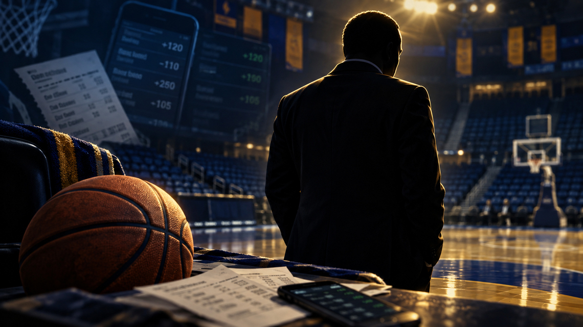 NCAA sanctions former North Carolina A&T coach in sports betting case 