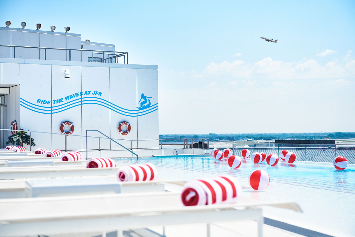 TWA Hotel at JFK Airport.
