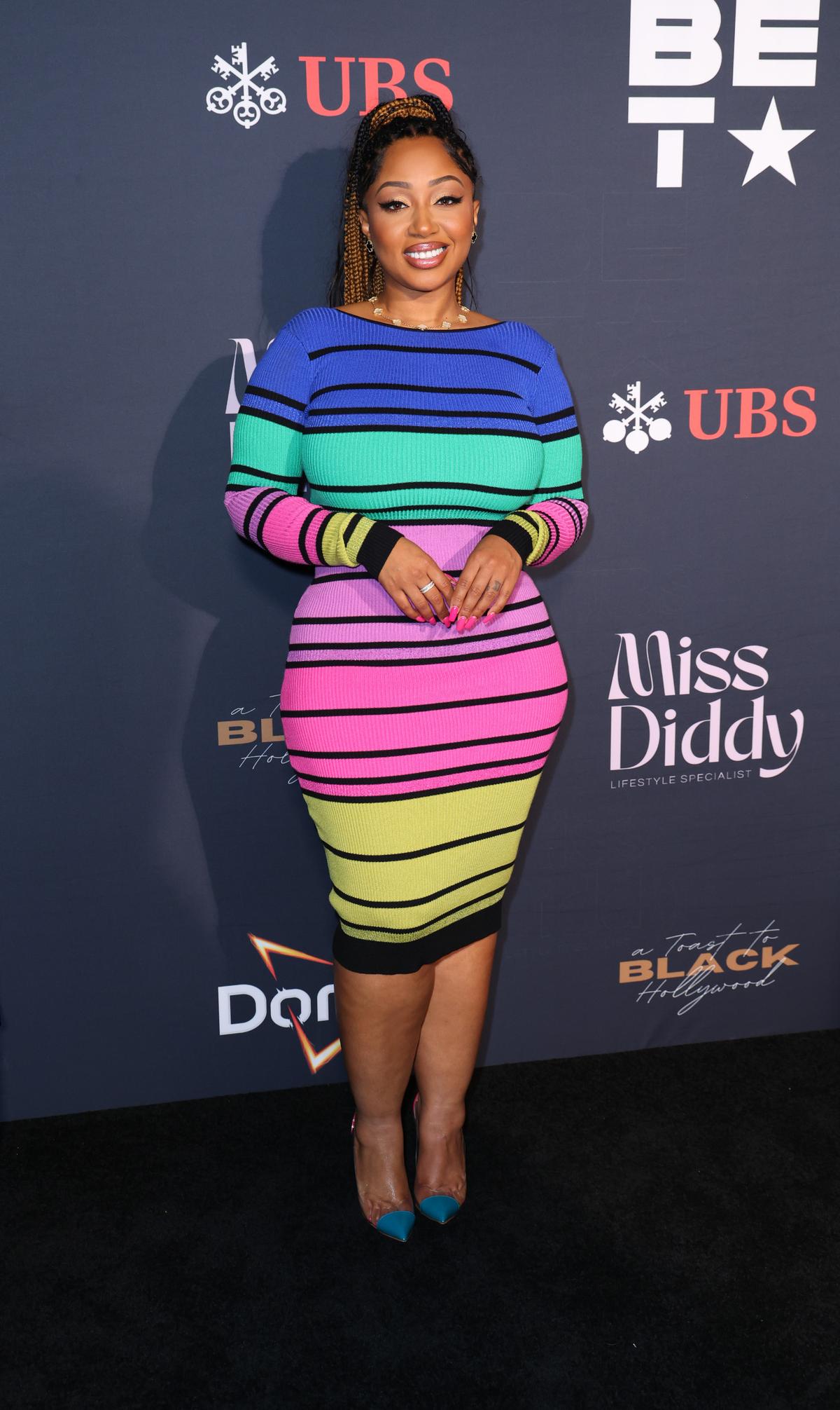 LOS ANGELES, CALIFORNIA - JUNE 23: Brittish Williams attends “Toast To Black Hollywood” presented by The Brand Group X Miss Diddy on June 23, 2023 in Los Angeles, California. (Photo by Maury Phillips/Getty Images)