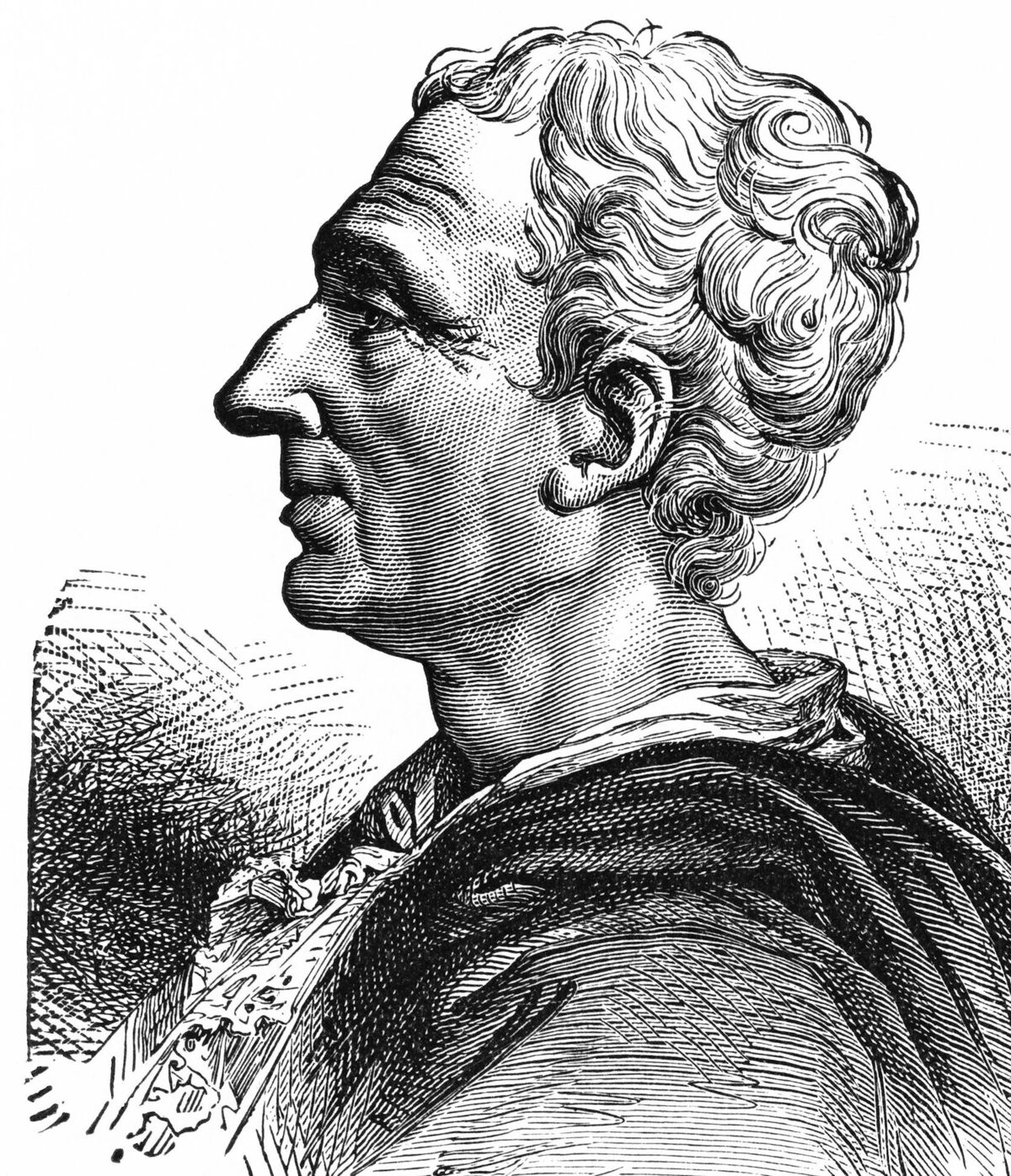  The philosopher Montesquieu, depicted here, believed that liberty depends on more than well-designed laws. Universal History Archive/Universal Images Group via Getty 