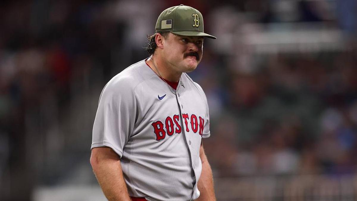  Red Sox pitcher Payton Tolle is a hard-thrower with a workhorse build. | Brett Davis-Imagn Images 