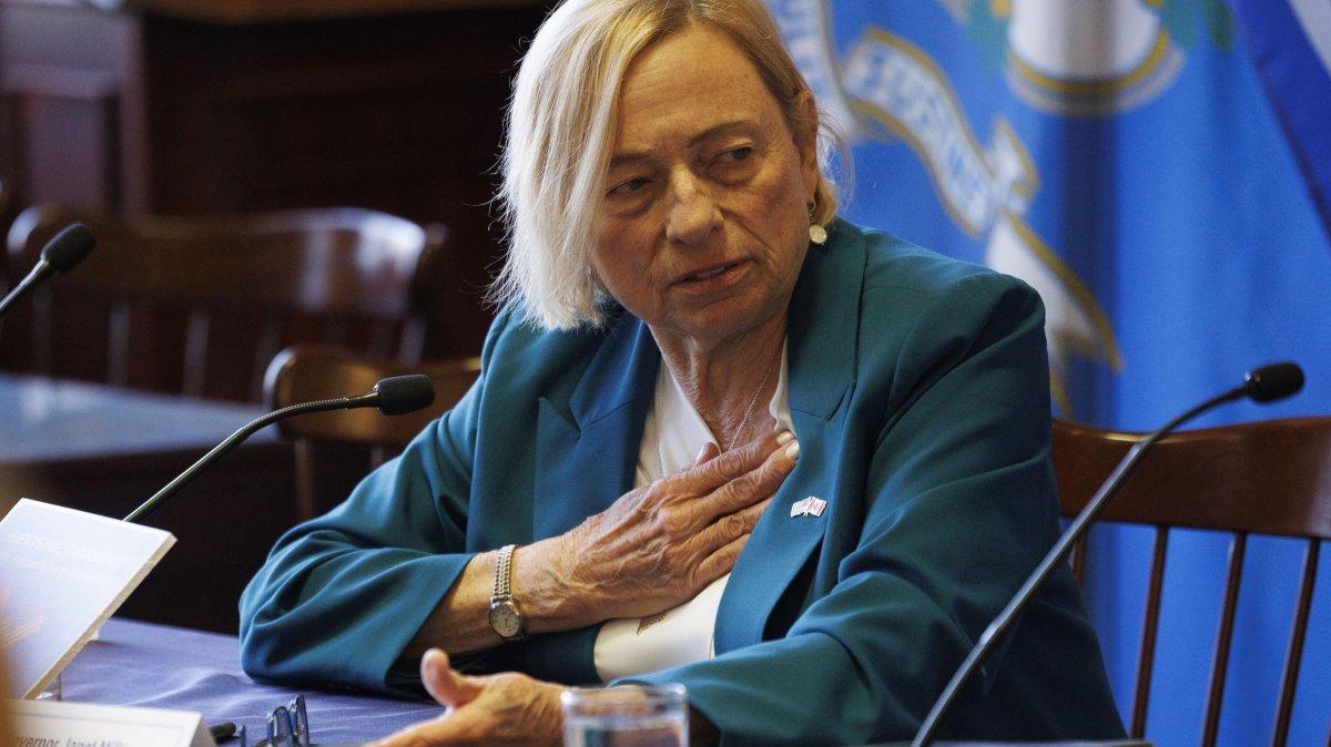 Maine Gov. Janet Mills has dropped out of the race for Senate. File Photo by CJ Gunther/EPA