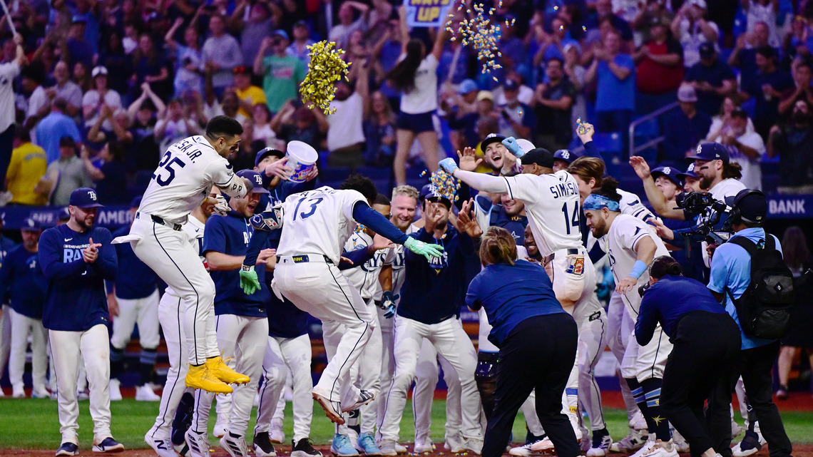 Rays slugger Junior Caminero does it again, delivers walk-off homer to beat A's 