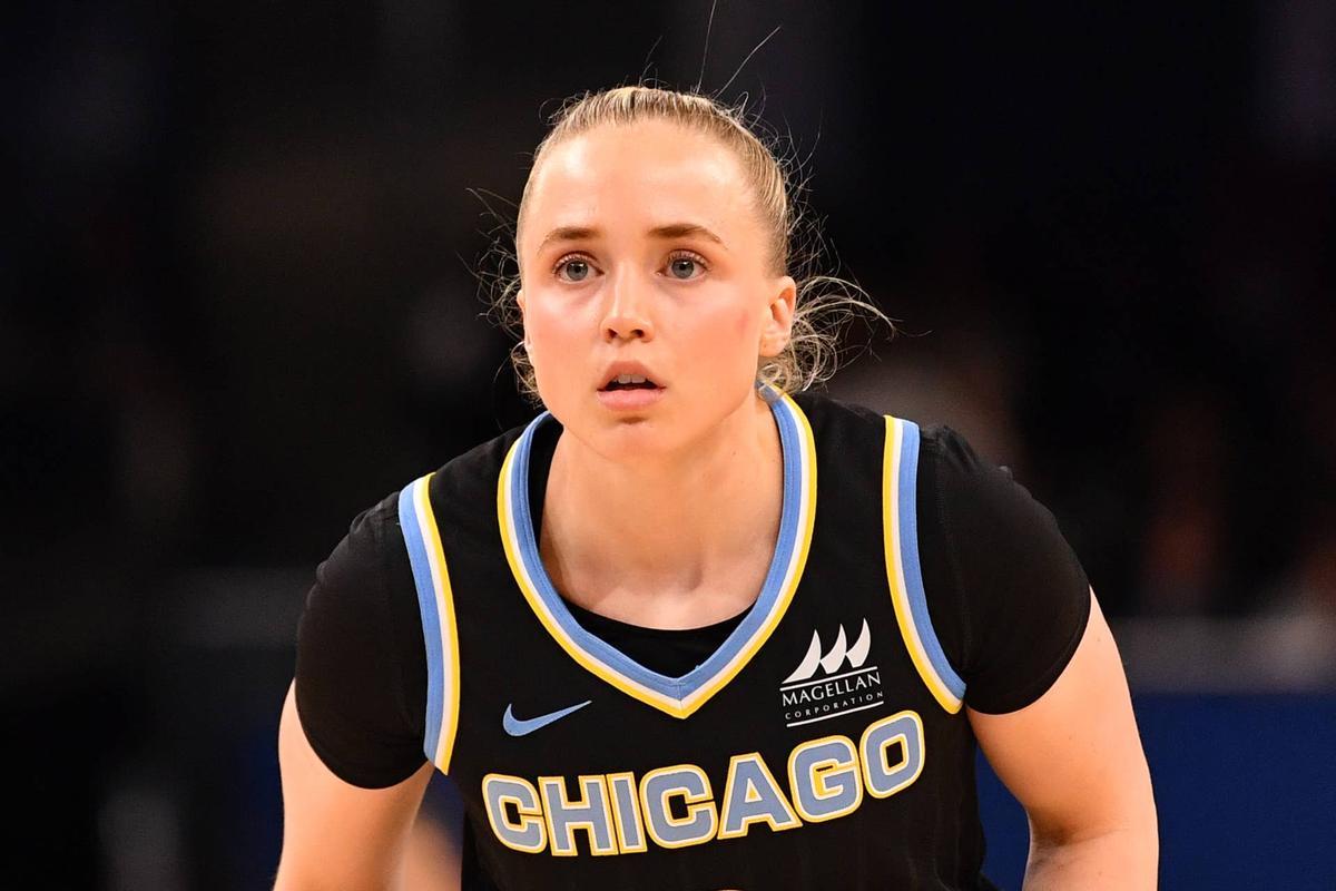  Former Chicago Sky guard Hailey Van Lith (2) looks on during a game. Patrick Gorski-Imagn Images