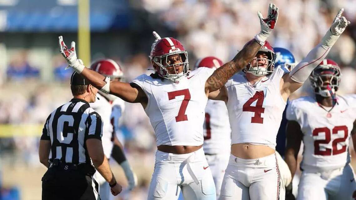 Tide Up, Tide Down for No. 12 Alabama's Road Victory Over Kentucky