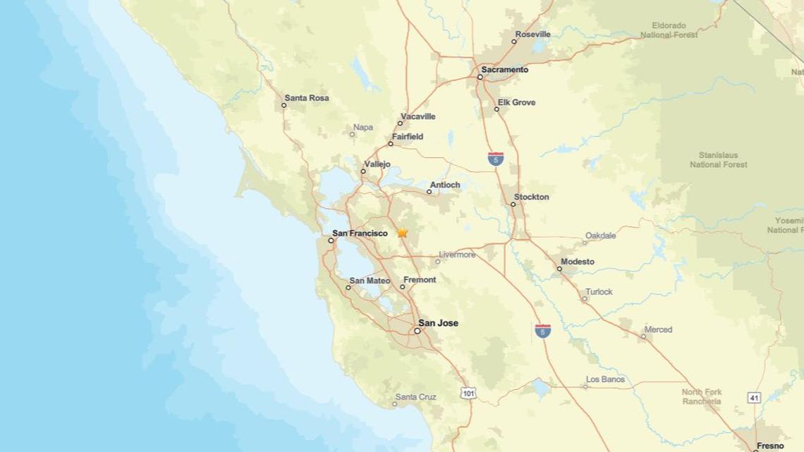 March 14: Earthquake of 2.0 magnitude detected close to Danville, CA 