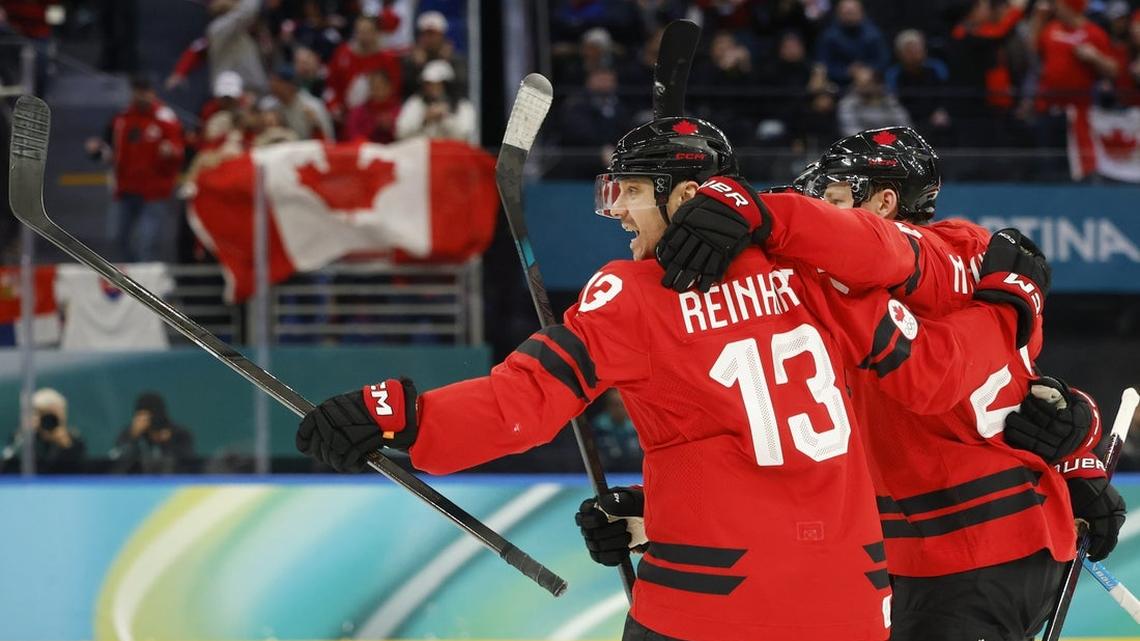Nathan MacKinnon's late goal lifts Canada into gold medal game 
