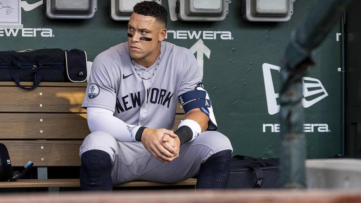  Does Aaron Judge need more rest? Or is there a bigger issue going on that Yankees fans should be concerned about? | Cary Edmondson-Imagn Images 