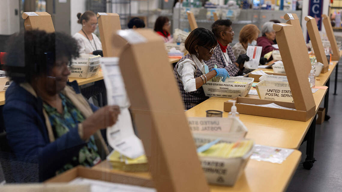 Judge again blocks rule implementing Trump plan to restrict mail-in voting