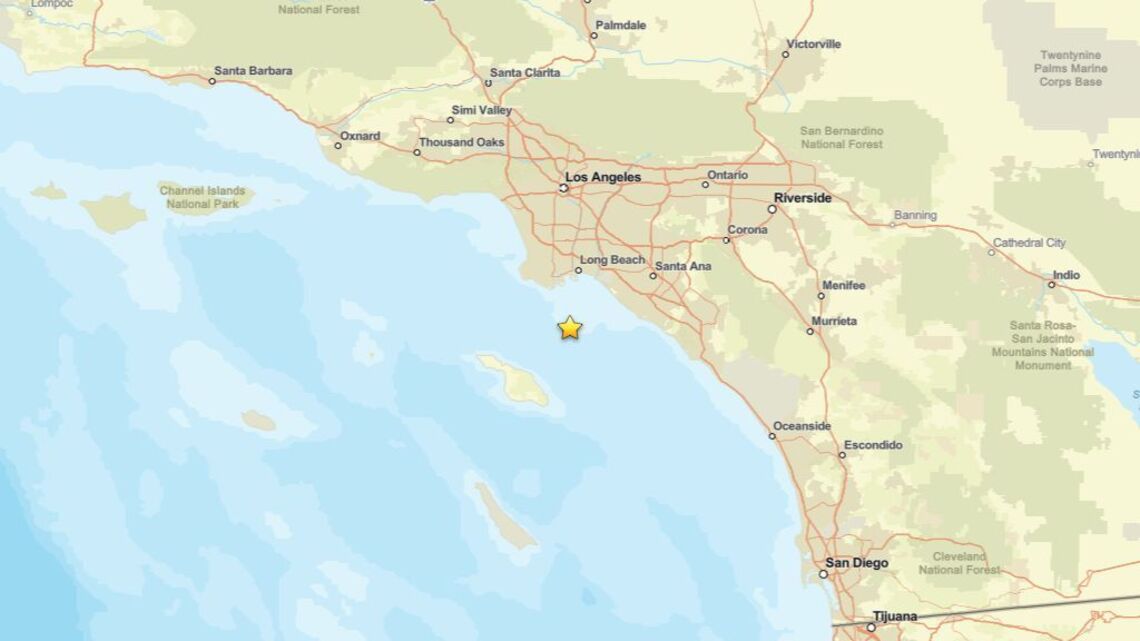 Update: Earthquake of 2.3 magnitude reported near San Pedro, CA on Aug. 8 