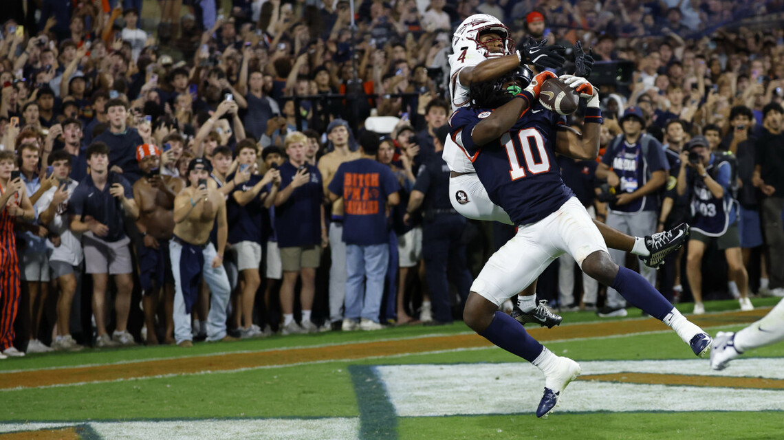 Virginia takes down No. 8 Florida State, parties like it’s 1995