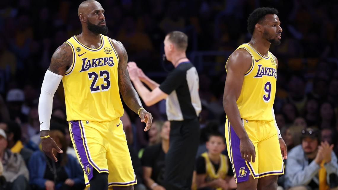 LeBron James Reveling In Opportunity To Make History With Son Bronny 