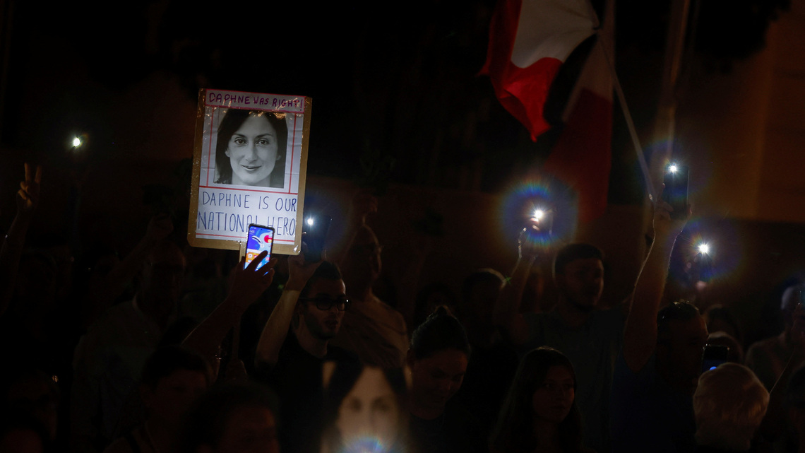 Wealthy businessman goes on trial over murder of Maltese journalist 