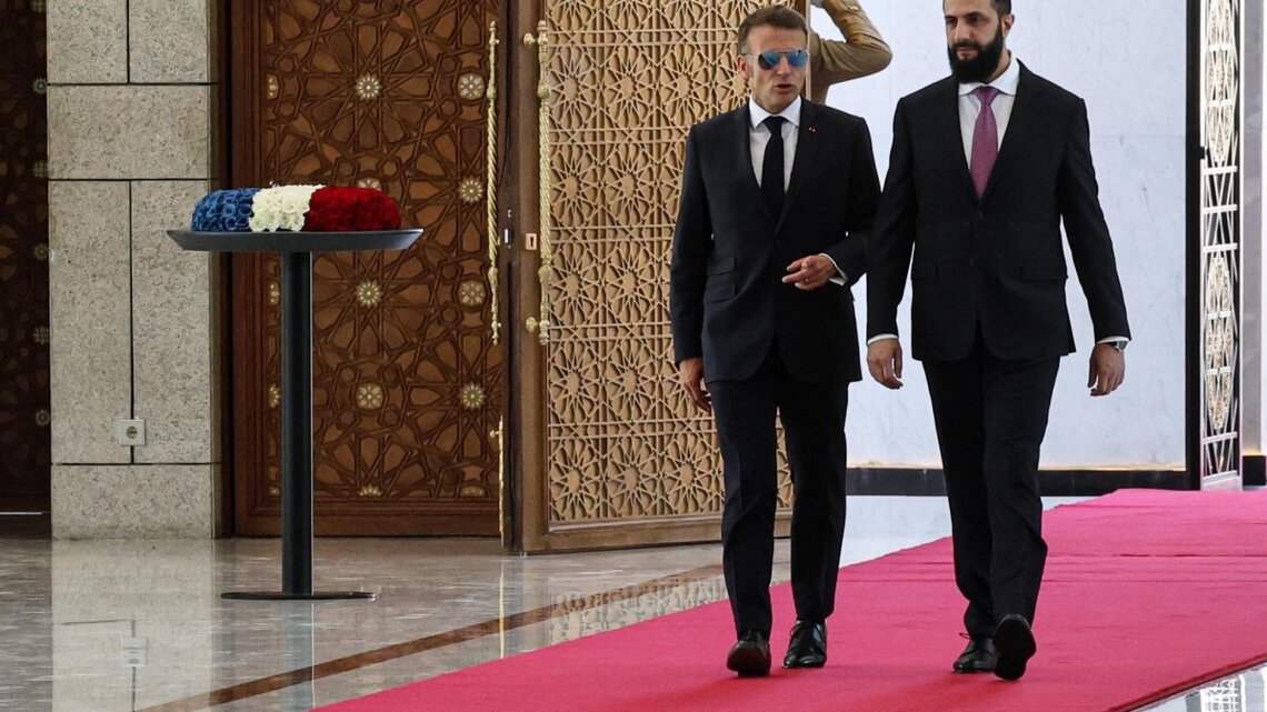Emmanuel Macron unscathed after bomb blasts during visit to Syria 