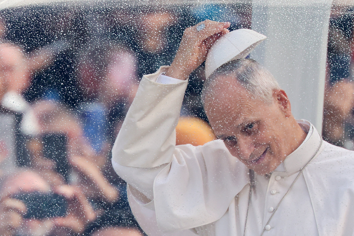 Pope Leo takes to popemobile for first time since cancer surgery | The ...