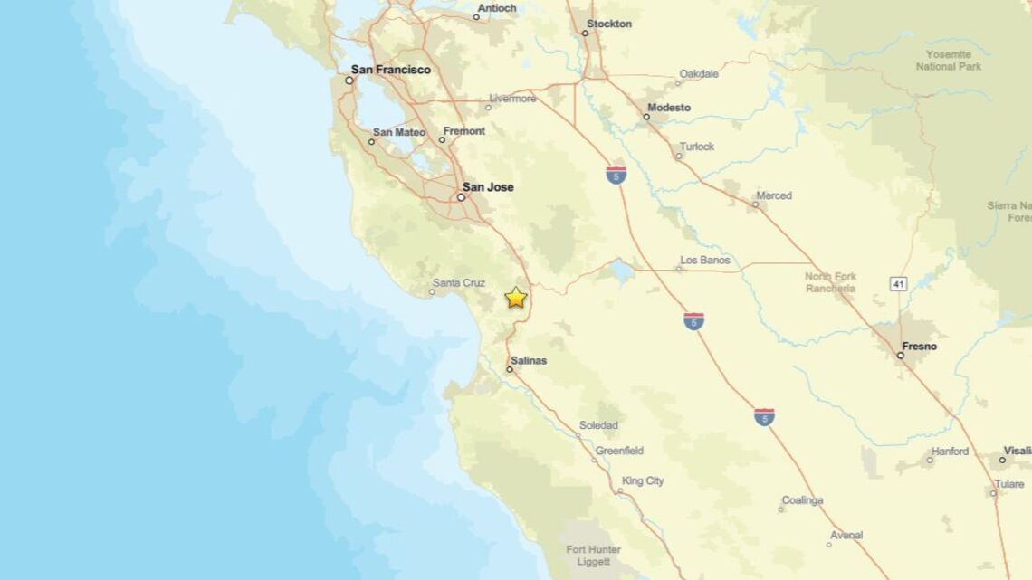 Seismic activity on Sept. 5: Earthquake close to Gilroy, CA reported - magnitude 2.2 