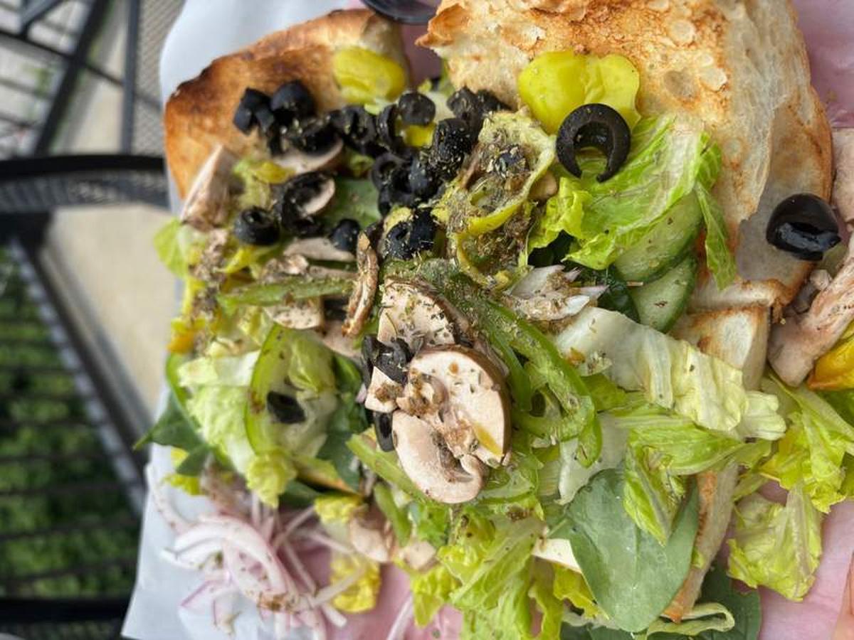  Veggie Po-boy at Brick Street Market. Photo credit: Judy Antell 