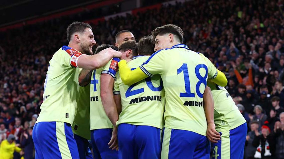  Southampton somehow overcame Arsenal in the previous round. | Matt Watson/Southampton FC/Getty Images 