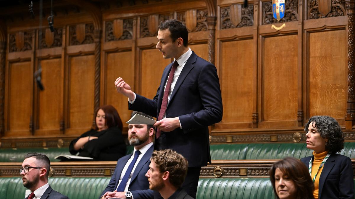 Britain's Member of Parliament Josh Simons attends the Ministerial Statement on the Southport public inquiry at the House of Commons in London, Britain January 21, 2025.     © House of Commons/Handout via REUTERS