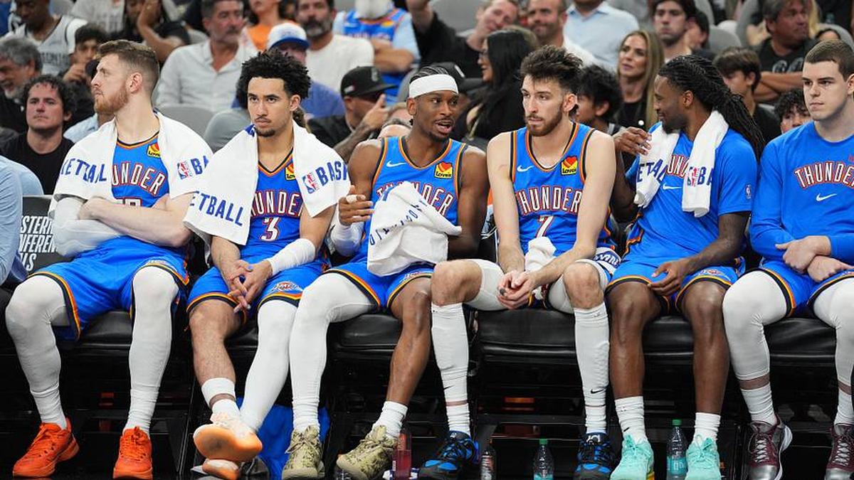  The Thunder looked unbeatable during long stretches of the last two seasons, but the WCF loss halted early buzz about the NBA's next dynasty. | Daniel Dunn-Imagn Images 