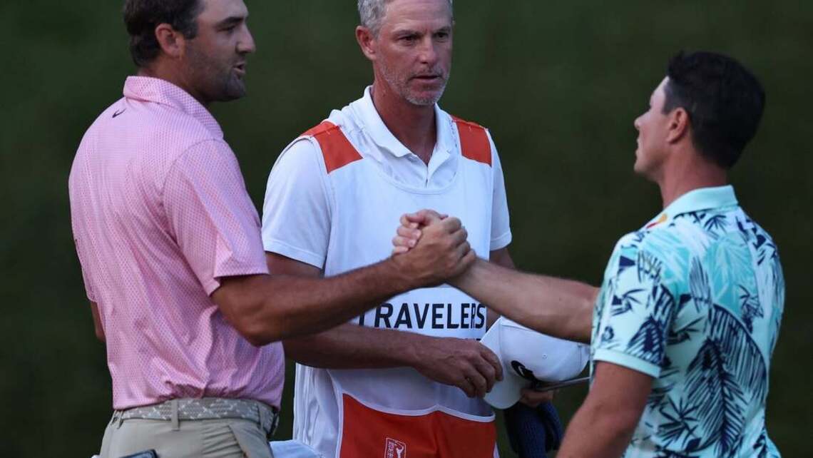 Viktor Hovland sinks playoff putt, Scottie Scheffler to take Travelers 
