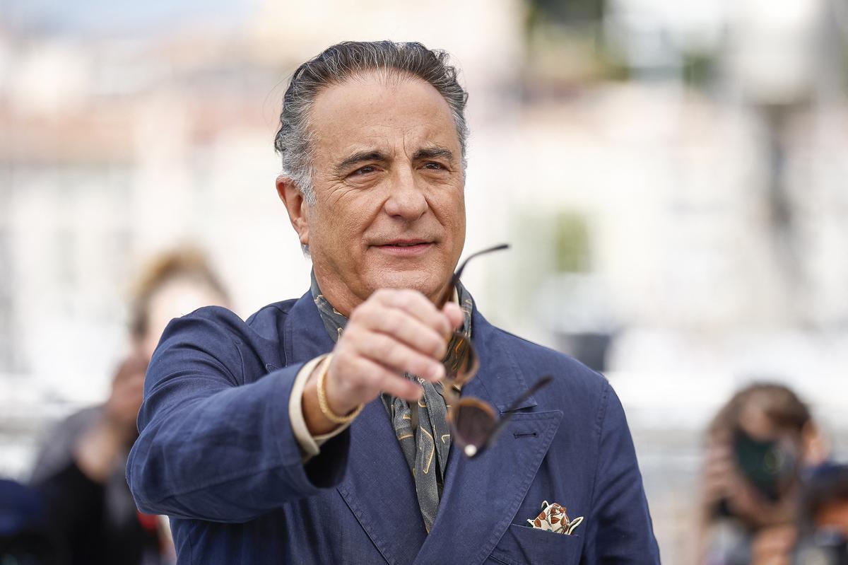 Director Andy Garcia poses during a photocall for the film "Diamond" Out of competition at the 79th Cannes Film Festival in Cannes, France, May 20, 2026. REUTERS/Sarah Meyssonnier