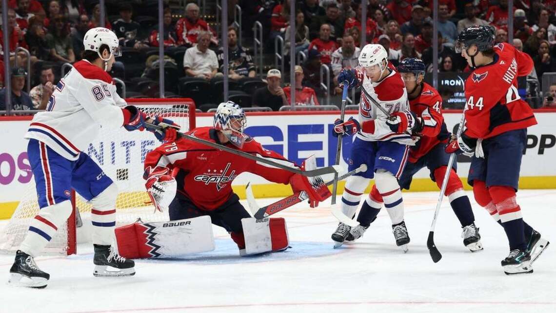 Alex Tuch scores twice as Capitals bounce back to defeat Canadiens 