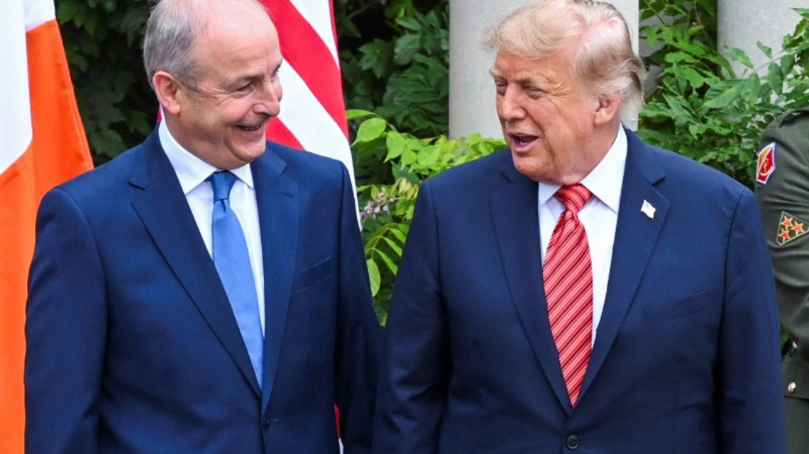 Trump reiterates support for united Ireland, says won't talk about Scotland 'yet' 