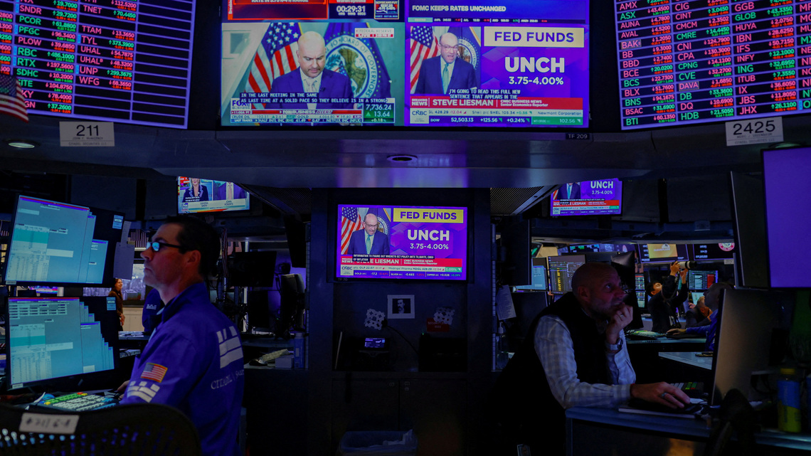 Fed leaves rates unchanged as it awaits more inflation data
