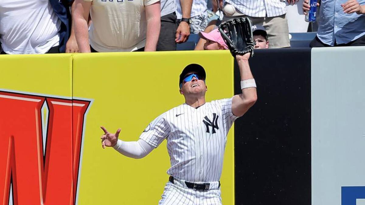  There's a decent chance that Max Schuemann will end up on the Yankees' postseason roster. | Brad Penner-Imagn Images 